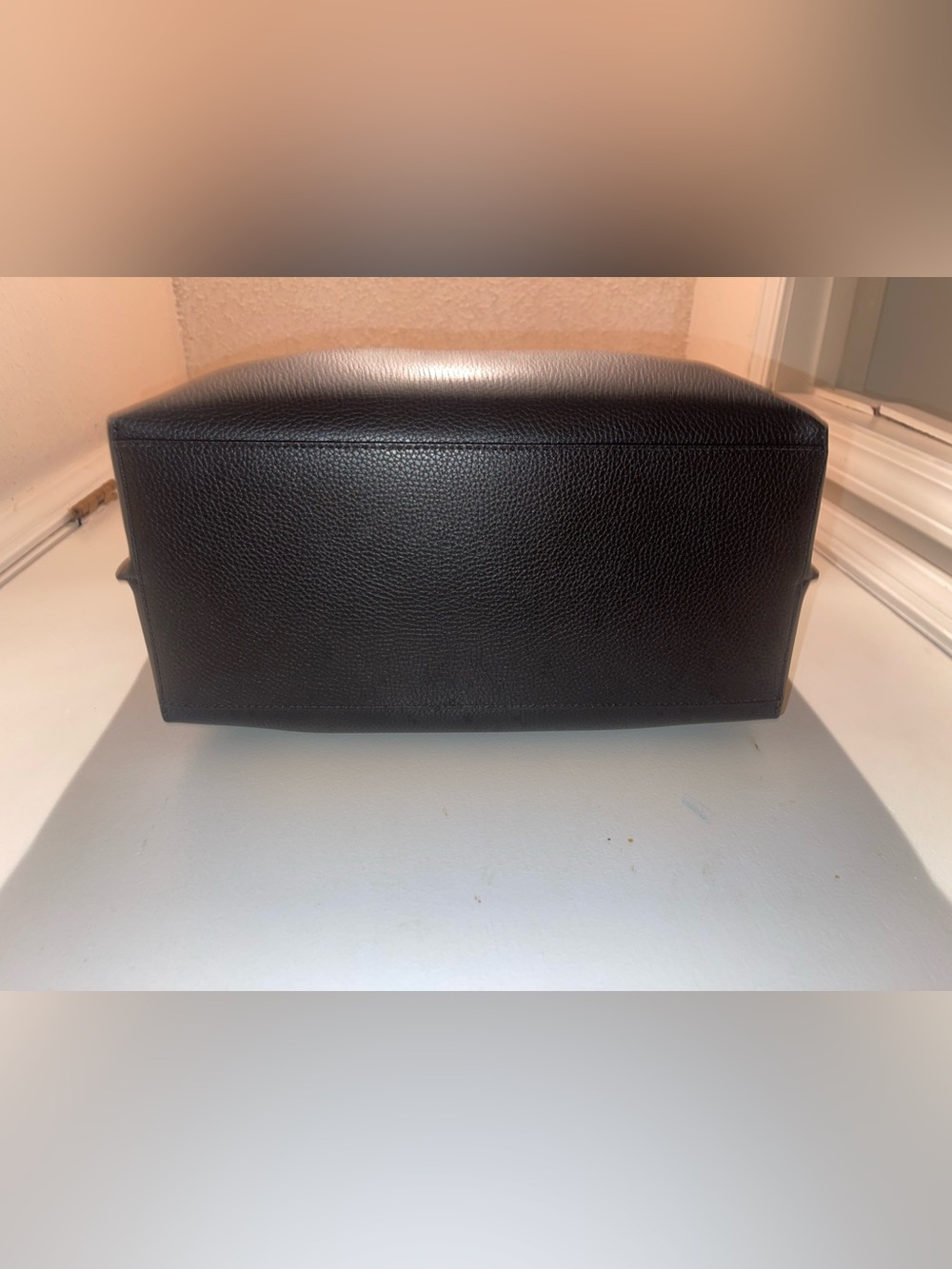 Michael Kors Black Pebbled Leather Tote Bag - Picture 7 of 7